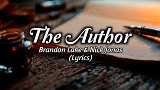 Brandon Lake & Nick Jonas - The Author (Lyrics)