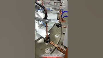 Full Automatic Portable High Frequency Induction Copper Tube brazing welding machine