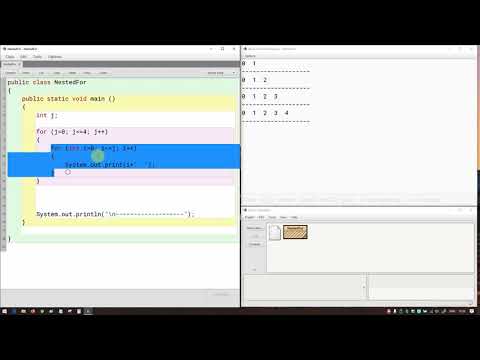 Nested For Loop in Java