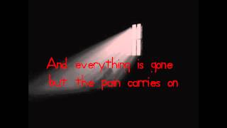 red - not alone (lyrics)