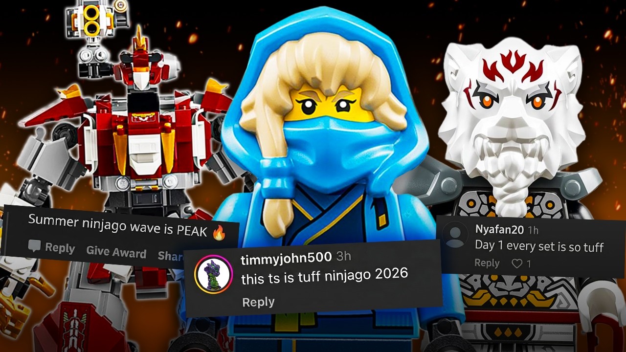 So Apparently, This Ninjago Wave is "Tuff"... - YouTube