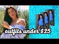 I SHOP OUTFITS UNDER $25 (BAG SECURED TRY ON HAUL)