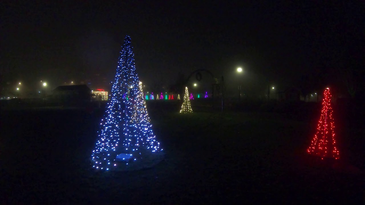 Christmas lights downtown Salem, video 4, 2160p60 YouTube