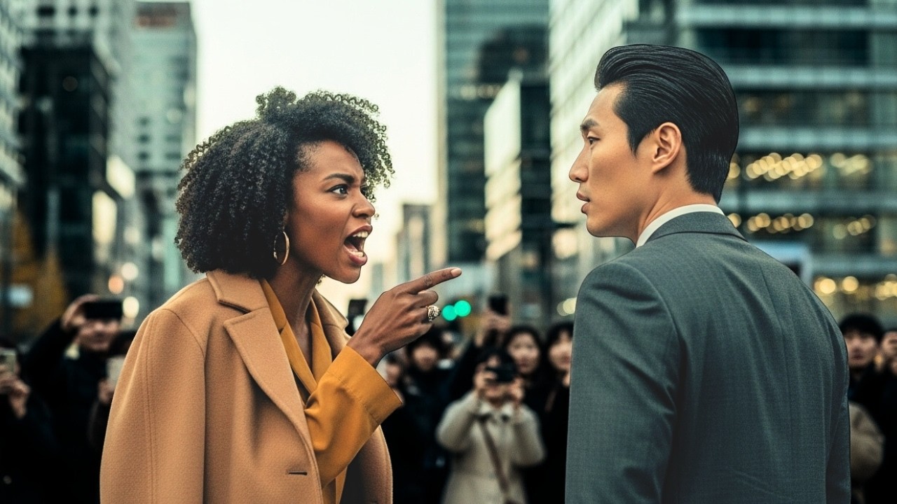 She yelled at him from afar — The Korean CEO said in disbelief, “Repeat that to my face.”