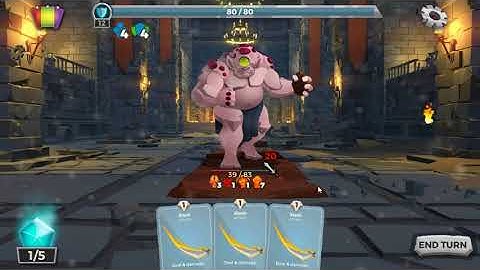 Dungeon Tales : An RPG Deck Building Card Game #3 Gameplay