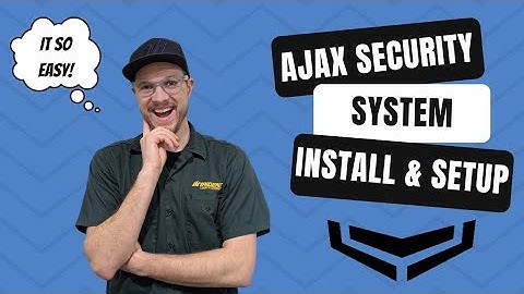 AJAX Alarm Install & Setup / Easy To Follow Tutorial