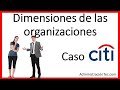 Dimensiones de la Organización: Estructurales y Contextuales