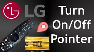 LG TV Magic Remote Turn on/off the Pointer Smart TV
