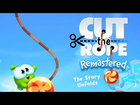 CUT THE ROPE REMASTERED - Walkthrough Trailer iOS - Apple Arcade Gameplay