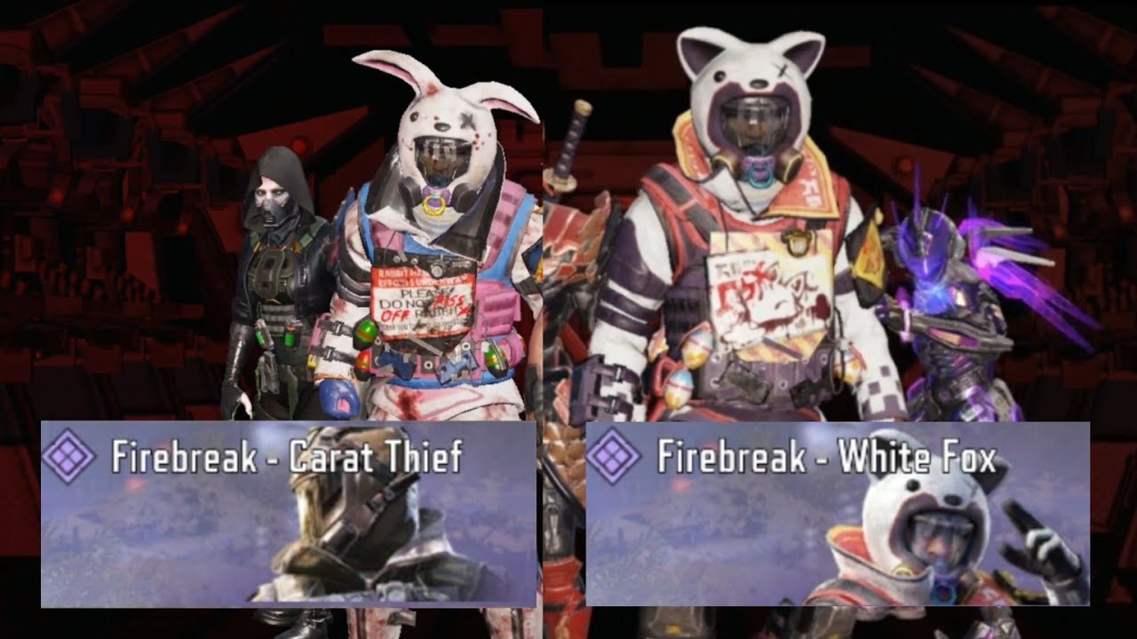 Firebreak White Fox vs OG Rabbit