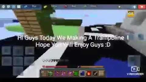 Blockman Go: Bed Wars Gameplay 4 Making A Trampoline