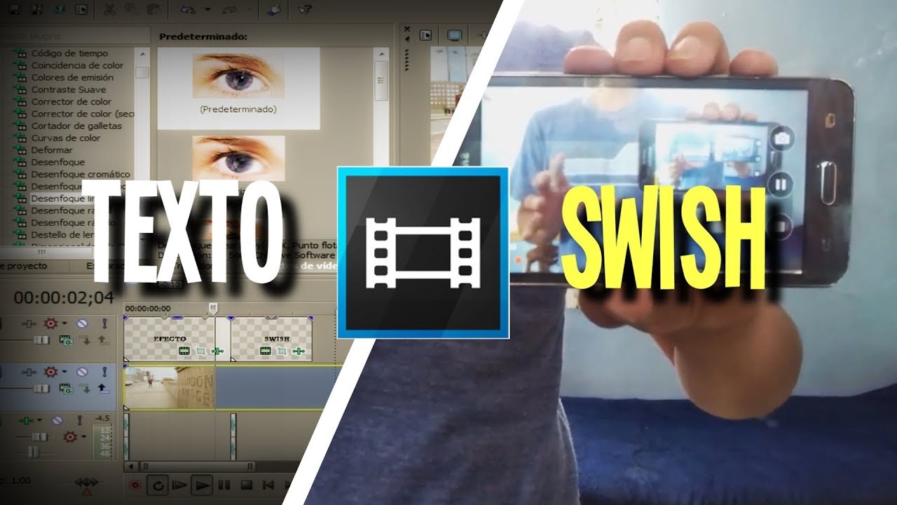 TEXTOS con el efecto SWISH ll TUTORIAL YouTube