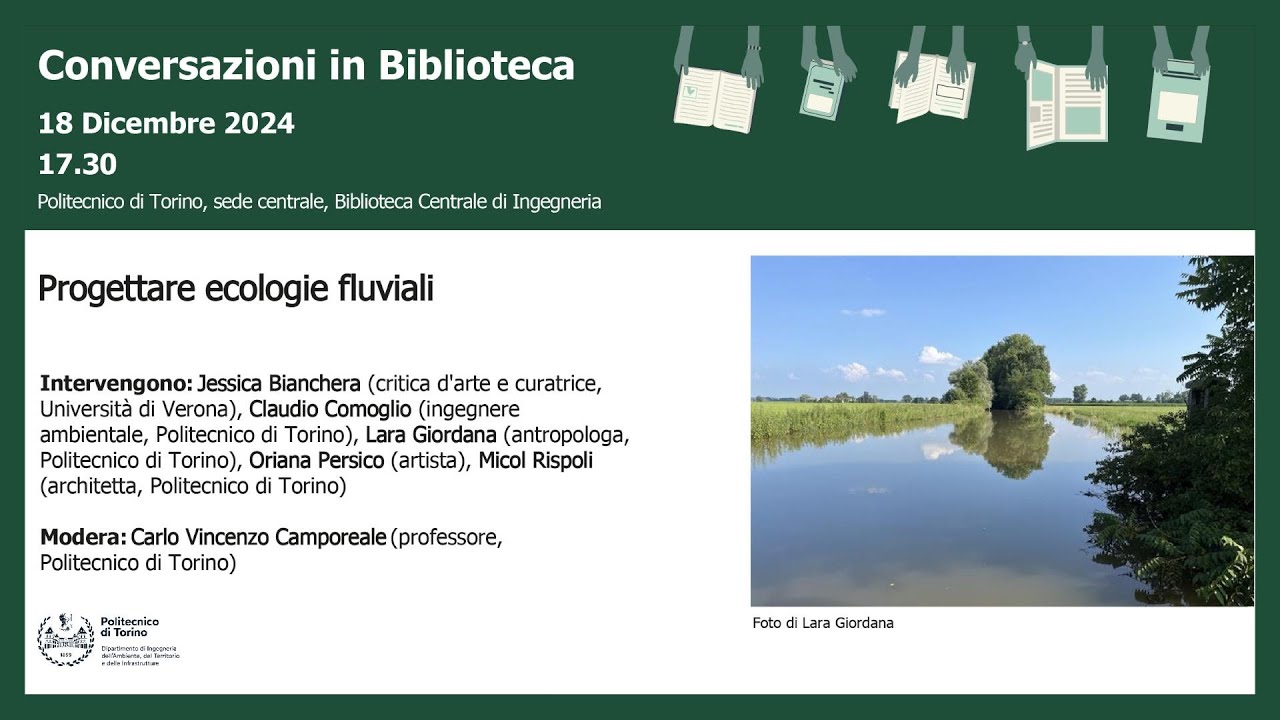 Conversazioni in Biblioteca | Progettare ecologie fluviali