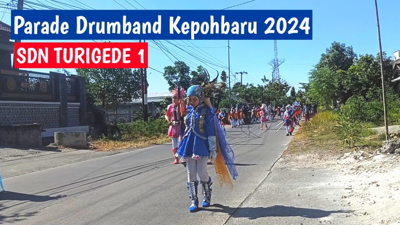 DRUMBAND SDN TURIGEDE 1 KEPOHBARU | PARADE DRUMBAND KEPOHBARU 2024