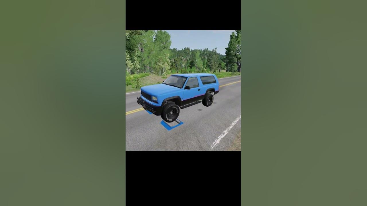 4x2 vs 4x4 HIGH vs 4x4 LOW vs 4x4 LOW + LOCK / BeamNG.drive