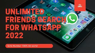 Unlimted Friend Search for Whatsapp: girlfriend search apk 2022 friend Download Link In DISCREPTION screenshot 5