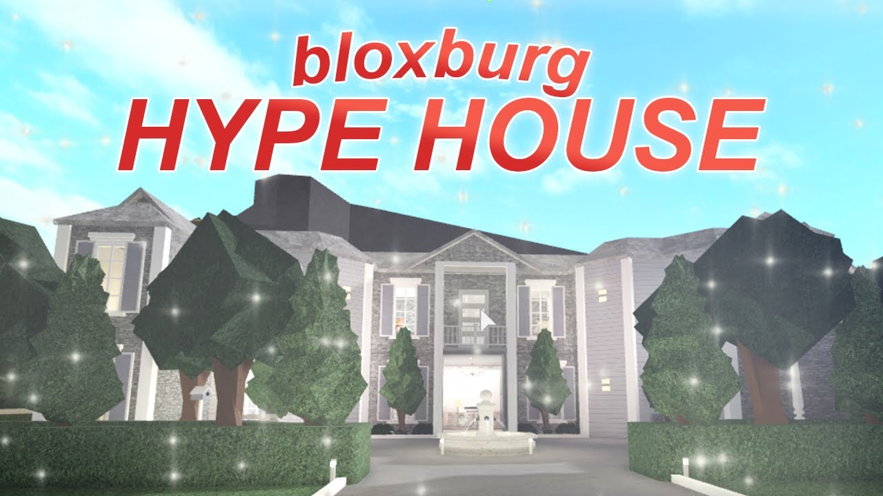 The Bloxburg Hype House Youtube - how to buy a house on roblox bloxburg