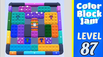 Color Block Jam  Level 87 Walkthrough Solution