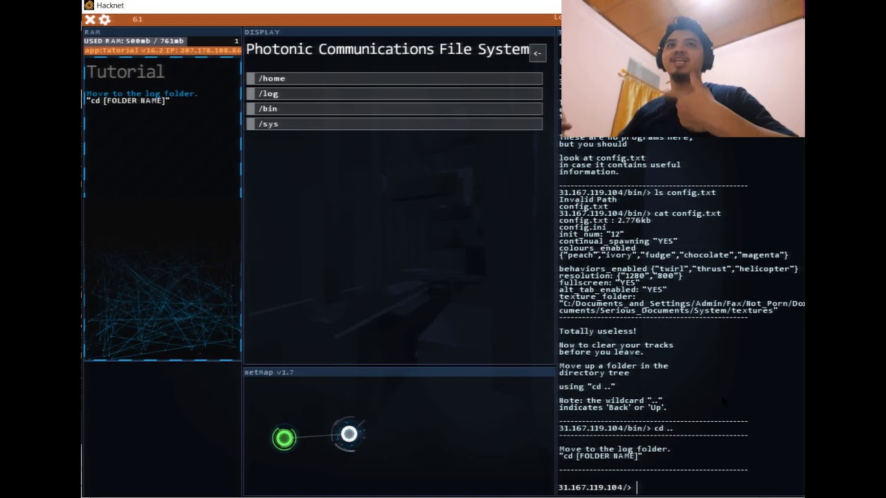 REVIEW: HACKNET (2015), Hacking Simulation Game - Part 1