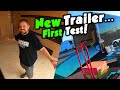 Let&#39;s put the NEW TRAILER to the test with a big flea market load. How much can we sell?