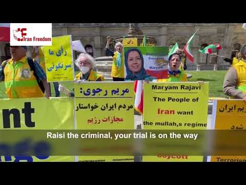 June 14, 2021: Demonstrations by Supporters of the Iranian Resistance in Vienna