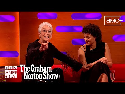 Jamie Lee Curtis Watches Her New Movie With Security | Graham Norton Show | BBC America