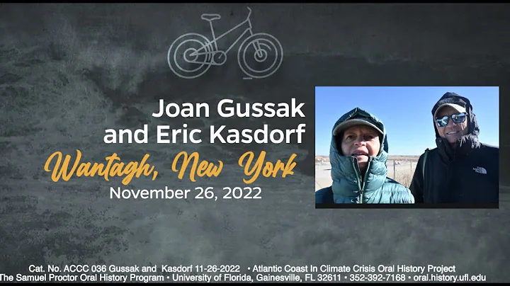 Joan Gussak and Eric Kasdorf, Wantagh, New York. November 6, 2022