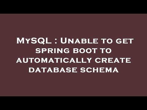MySQL : Unable