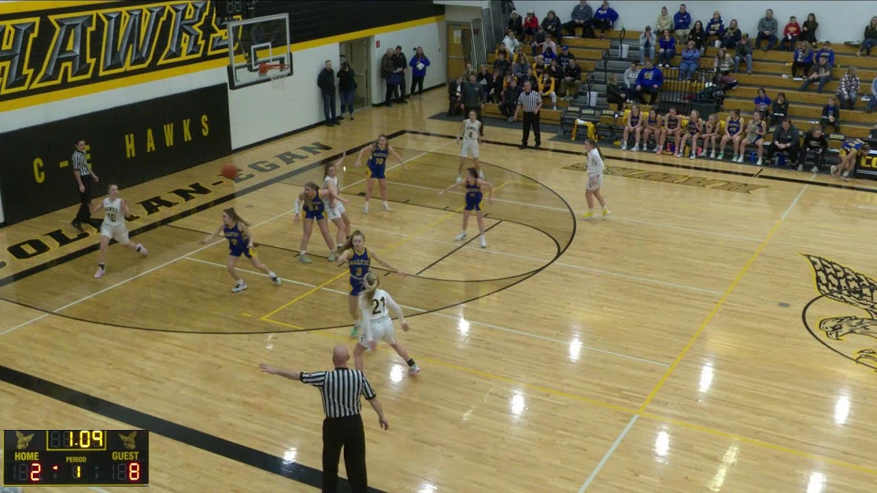 Colman Egan Vs GBB Baltic JV Varsity Womens Basketball YouTube