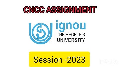 How to write IGNOU CNCC ASSIGNMENT//#ignou #assignment @letsexplore1880