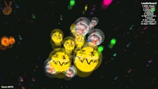 CRAZY AGARIO SPLIT RUNNING & TRICKSPLIT GAMEPLAY // HOW TO GET BIG FAST IN AGAR.IO