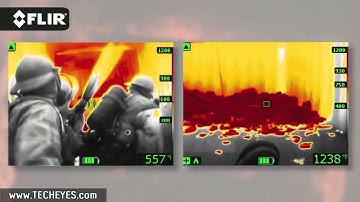 FLIR K Series Thermal Cameras for Firefighting - Video-Review by www.TECHEYES.com
