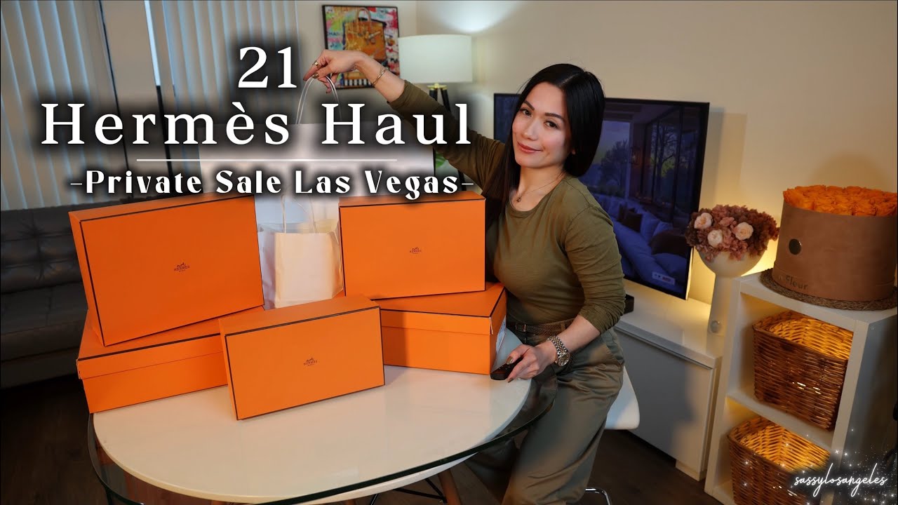 Распаковываем 21 огромную вещь Hermès — готовую одежду, SLG, обувь и сюрпризы! 🧡 #часть2