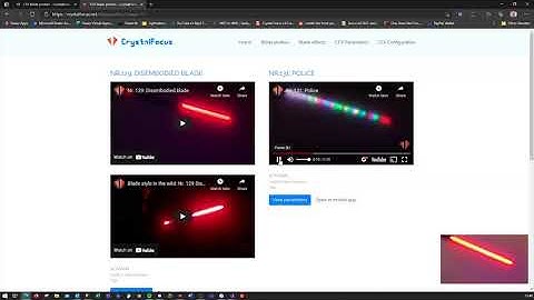 Crystal FX for Windows: How to apply any of the blade styles from the library to your CFX lightsaber