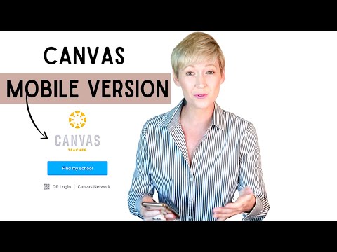 Using the Canvas LMS MOBILE App