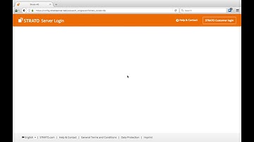 Strato V-Server: password recovery kinda.. broken?