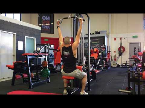 Lat Pulldown, wide neutral grip