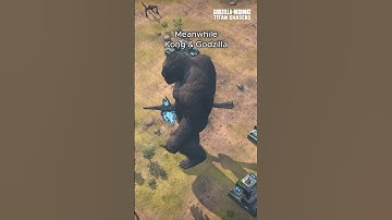 Meanwhile Godzilla & Kong are vibing...
