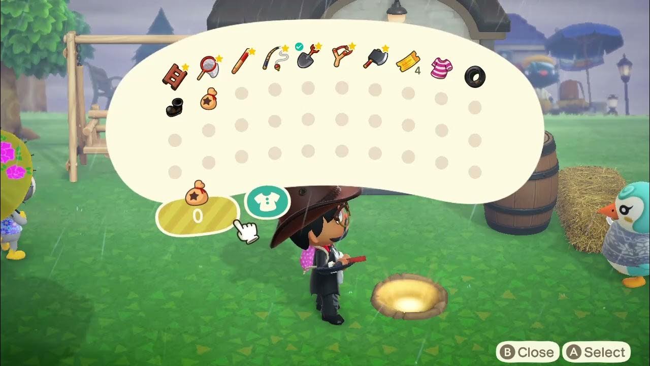 ACNH Planting my first Money Tree YouTube