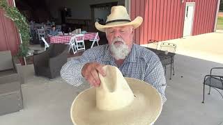 How to shape your Sunbody hat Rabbit Ridge Farms style.