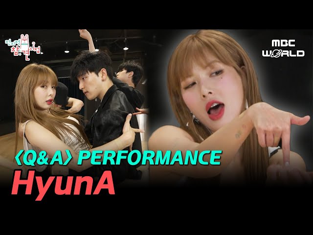 [SUB] HyunA filming the performance video of her new song ⟪Qu0026A⟫ #HYUNA class=