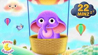 Calming Baby Music 🎈Floating With Moon Balloon screenshot 3