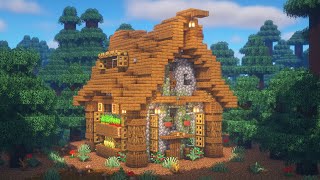 Minecraft: How to Build a Forest Cottage | Survival House Tutorial