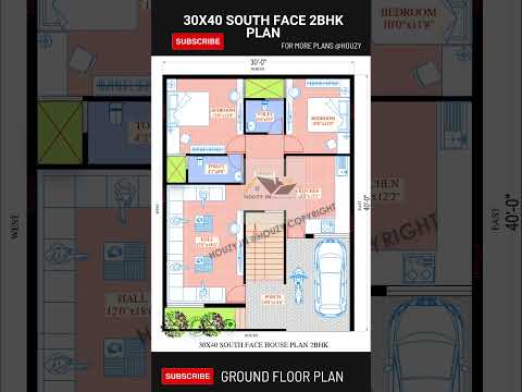 30x40 south facing
