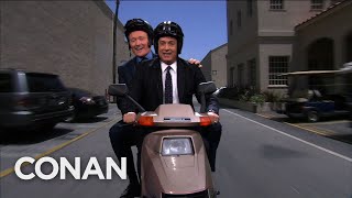 Conan & Tom Hanks Drive Around Town - CONAN on TBS