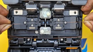 Splicing of Optical Fiber Cable Training and Routing #splicing #splicingmachine #fiberoptic