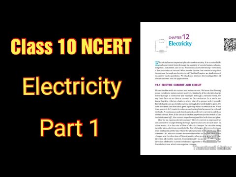 Electricity chapter Part 1 Class 10 science #class10 #science # ...