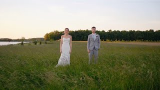 “A Picture of Heaven” - Noah &amp; Kristin’s Christ-Centered Wedding at Crimson Lane in Ada, Ohio