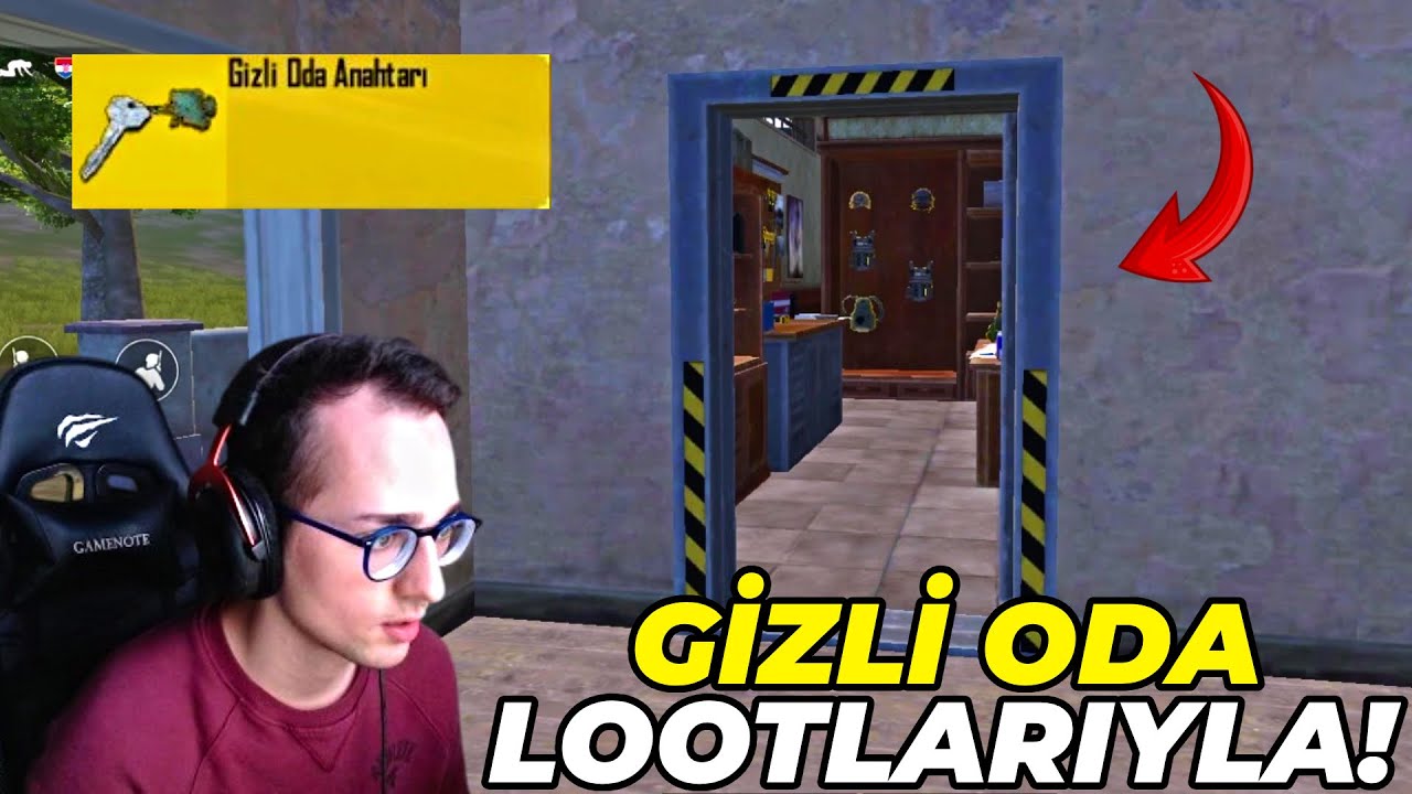 GİZLİ ODA LOOTLARIYLA WIN ALMAK ! PUBG MOBILE