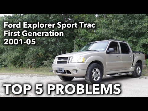 Top 5 Problems Ford Explorer Sport Trac SUV 1st Gen 2001-05